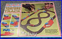Ideal Motorific Alcan Highway Torture Track Set -Complete with Car/Bodies