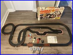 Irwin Afx Formula 1 Team Challenge Slot Car Track 1957 Thunderbird 1959 Corvette Irwin Afx Formula 1 Team Challenge Slot Car Track 1957 Thunderbird 1959 Corvette