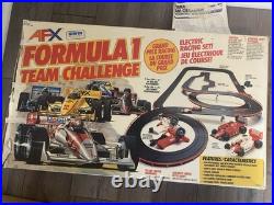 Irwin Afx Formula 1 Team Challenge Slot Car Track 1957 Thunderbird 1959 Corvette Irwin Afx Formula 1 Team Challenge Slot Car Track 1957 Thunderbird 1959 Corvette
