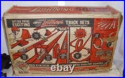 JOHNNY LIGHTNING 500 TRACK SET 1969 BOXED WITH CARS 1960s TOPPER TOYS JOHNNY LIGHTNING 500 TRACK SET 1969 BOXED WITH CARS 1960s TOPPER TOYS