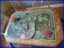 James Bond 007 Road Race Slot Car Track Set 1965 Original Sears Set AC Gilbert