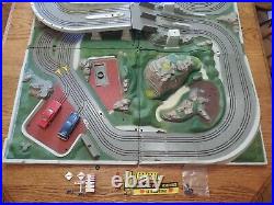 James Bond 007 Road Race Slot Car Track Set 1965 Original Sears Set AC Gilbert