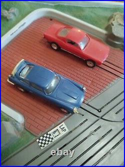 James Bond 007 Road Race Slot Car Track Set 1965 Original Sears Set AC Gilbert