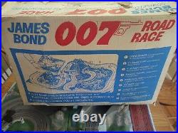 James Bond 007 Road Race Slot Car Track Set 1965 Original Sears Set AC Gilbert