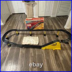 Johnny Lightning LM 500 Track Set with Box & Instructions Missing 1 Upright Cars Johnny Lightning LM 500 Track Set with Box & Instructions Missing 1 Upright Cars