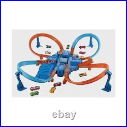 Juego De Pista Entre Cruzadas Y Choques Hot Wheels Criss Cross Crash Track Set