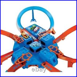 Juego De Pista Entre Cruzadas Y Choques Hot Wheels Criss Cross Crash Track Set