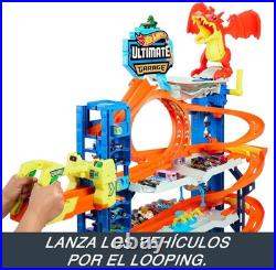 Kids' City Ultimate Garage Set Race, Stunt & Battle with a Car-Eating Dragon