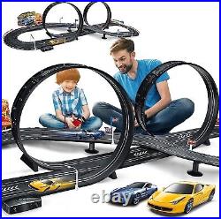 Kids Toy-Electric Powered Slot Car Race Track Set for 6 7 8-12 Years Old gifts