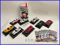 Kyosho 1/64 The Circuit Wolf Complete set 8cars lot Yatabe Tracking number free