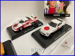 Kyosho 1/64 The Circuit Wolf Complete set 8cars lot Yatabe Tracking number free