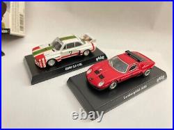 Kyosho 1/64 The Circuit Wolf Complete set 8cars lot Yatabe Tracking number free