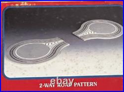 LEMAX Village Classic Car Set 2 way Road Pattern Track Electric HTF