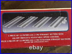 LEMAX Village Classic Car Set 2 way Road Pattern Track Electric HTF