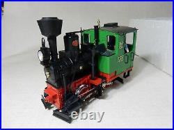 LGB 23301 US PASSENGER TRAIN SET 1990S G SCALE ENGINE With 2 CARS CONTROL TRACKS