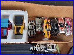 Large Lot Of Tyco Cars &Snake Track Set Parts