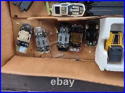 Large Lot Of Tyco Cars &Snake Track Set Parts