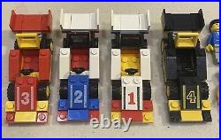 Lego 6395 Town City Victory Lap Raceway 1988 Complete Race Track Car Indy