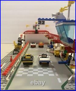 Lego 6395 Town City Victory Lap Raceway 1988 Complete Race Track Car Indy