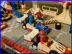 Lego Victory Lap Raceway 6395 vintage track race city town car racecar shell gas