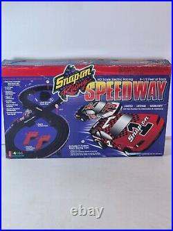 Life-Like 9602 Snap-On Racing SpeedWay HO Slot Car Racing Track Set NEW