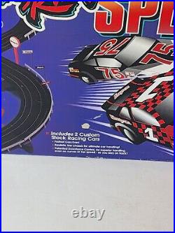 Life-Like 9602 Snap-On Racing SpeedWay HO Slot Car Racing Track Set NEW