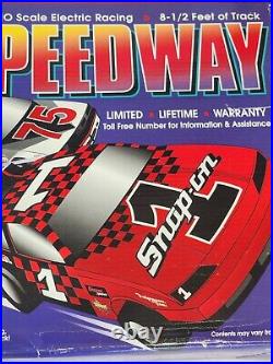 Life-Like 9602 Snap-On Racing SpeedWay HO Slot Car Racing Track Set NEW