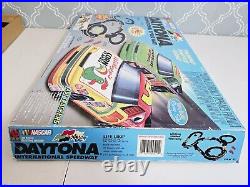 Life-Like Daytona International Speedway Slot Car Racing Track Set 9511 HO Scale