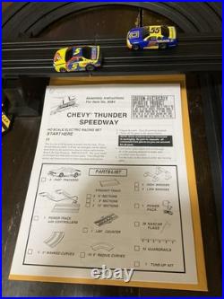 Life like ho slot car track Chevy Thunder Speedway Set