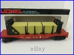 Lionel 6-11726, Erie Lackawanna Freight Set 7 Car Used Original Box! Extra Track