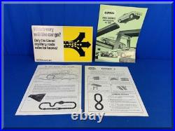 Lionel Raceway Ho Slot Car Racing 3 Way 3w Switch Track Set Instructions Display