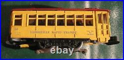 Lionel Train Set 1950's Town, Track, Trolley, misc cars