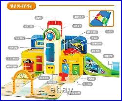 Little Bus TAYO School Role Play Set Toy Light, Melody, Mini Car, Playground Sets
