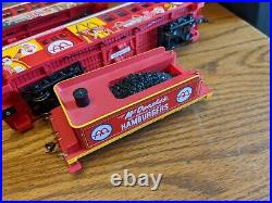 MCDONALD'S Hawthorne Village Bachmann Train Set VTG Caboose Car Engine Track