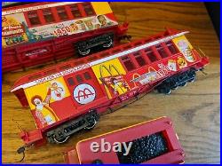 MCDONALD'S Hawthorne Village Bachmann Train Set VTG Caboose Car Engine Track