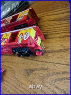 MCDONALD'S Hawthorne Village Bachmann Train Set VTG Caboose Car Engine Track