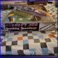 MR-1 Chevy 300 Sparking Speedway Electric Roadrace Car Track Set NOS SEALED