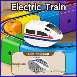 Magic Track Car Baby Racing Runway Slot Stem Educational Electronic Train Rail