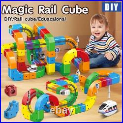 Magic Track Car Baby Racing Runway Slot Stem Educational Electronic Train Rail
