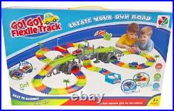 Magic Track Gloving Car Track 5m Set Car Lot Toy Model Toys Diy Play Track Kids