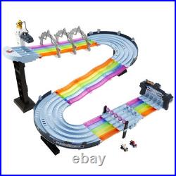 Mario Kart Hot Wheels Rainbow Road Raceway 8-Foot Racing Track Set DMG BOX NEW