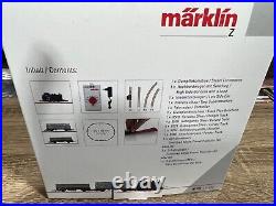 Marklin Z Freight Train Starter Set With Oval Track Contoller and Power 81701