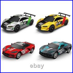 Master Racer 143 Scale G5 & G6 Slot Car Track, Electric Power Toy Set, 8 Master Racer 143 Scale G5 & G6 Slot Car Track, Electric Power Toy Set, 8