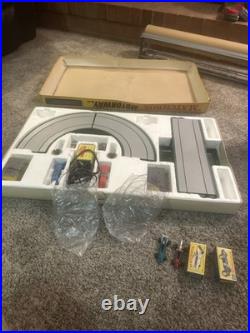 Matchbox Motorway Slot Car Track Set No 12 1967 W Box Packaging Four Cars