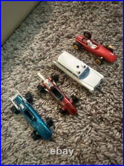 Matchbox Motorway Slot Car Track Set No 12 1967 W Box Packaging Four Cars