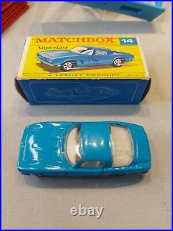 Matchbox Superfast Sf-4 Double Loop Track Race set Complete With Rare Cars