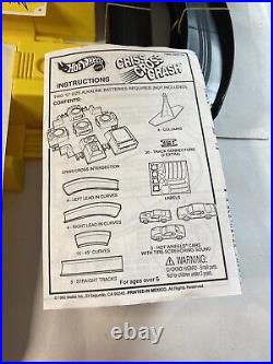 Mattel Hot Wheels Criss Cross Crash Track Set Vintage 1992 SEALED CARS RARE