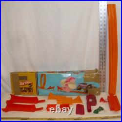 Mattel Hot Wheels Drag Chute Stunt Set Track Layout 1969 Boxed With Car Mattel Hot Wheels Drag Chute Stunt Set Track Layout 1969 Boxed With Car