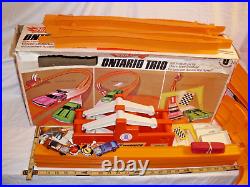 Mattel Hot Wheels Ontario Trio Race Set Track Layout With Cars 1968 Boxed