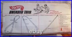 Mattel Hot Wheels Ontario Trio Race Set Track Layout With Cars 1968 Boxed